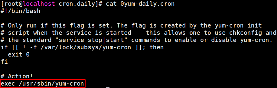 Automatic updates on Centos 7
