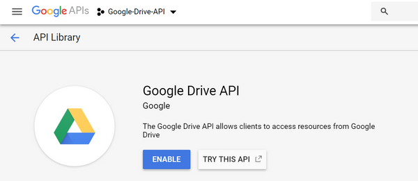 rClone with Google Drive API - Error 403
